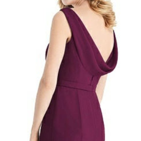 DaVinci Bridesmaid Dress- Chiffon in Eggplant